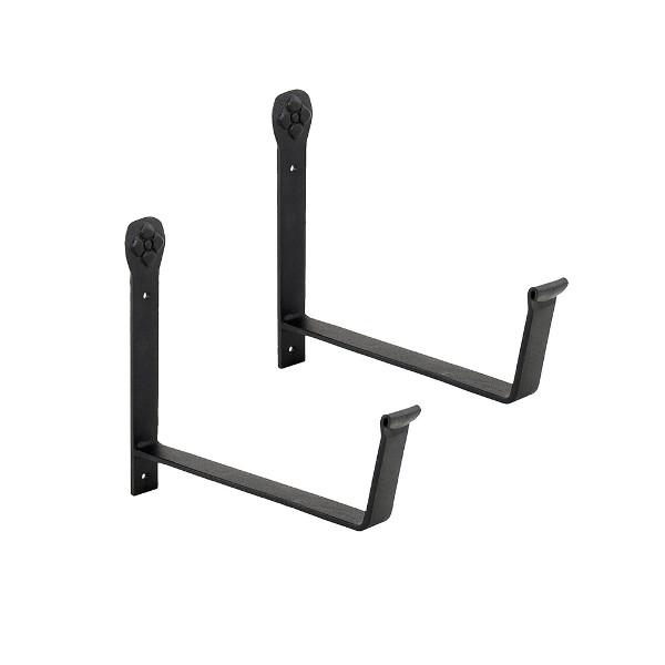 Wall Mount Flower Box Brackets Flower Box Brackets 8 inch