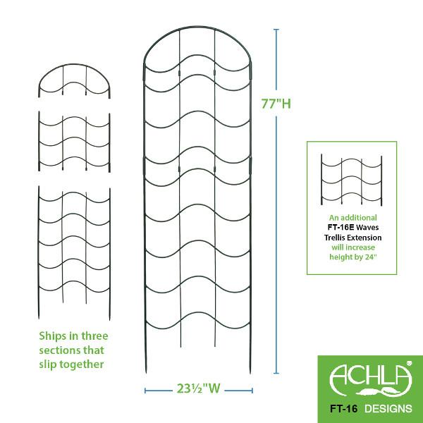 Waves Garden Trellis Garden Trellis