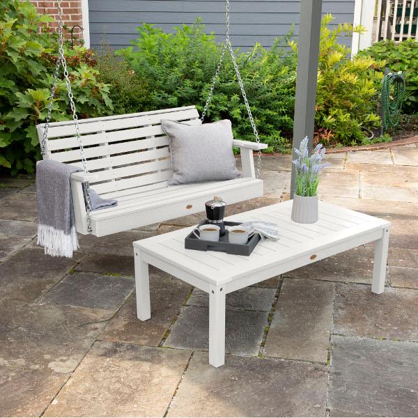 Weatherly 4ft Swing and Coffee Table Swing &amp; Coffee Table