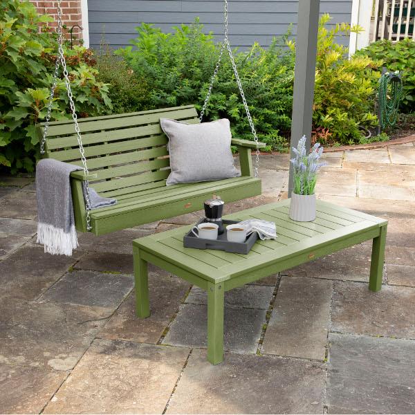 Weatherly 4ft Swing and Coffee Table Swing &amp; Coffee Table