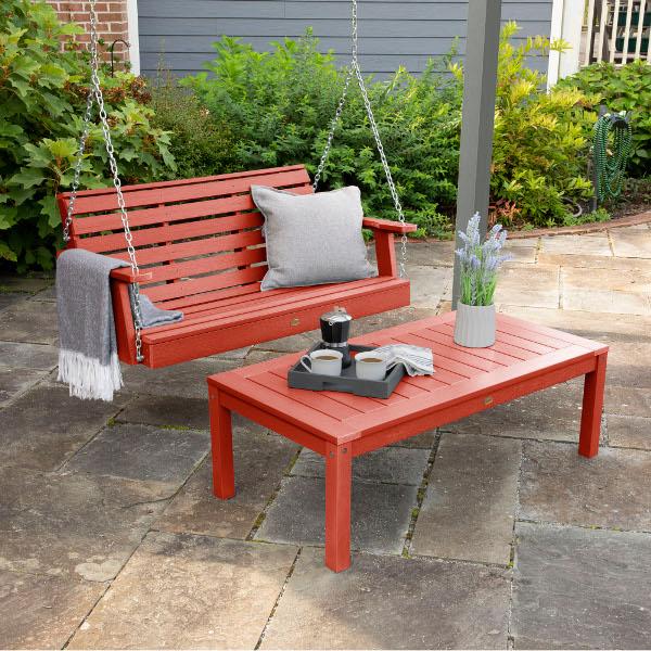 Weatherly 4ft Swing and Coffee Table Swing &amp; Coffee Table