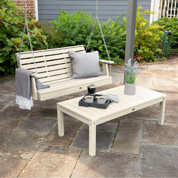 Weatherly 4ft Swing and Coffee Table Swing &amp; Coffee Table