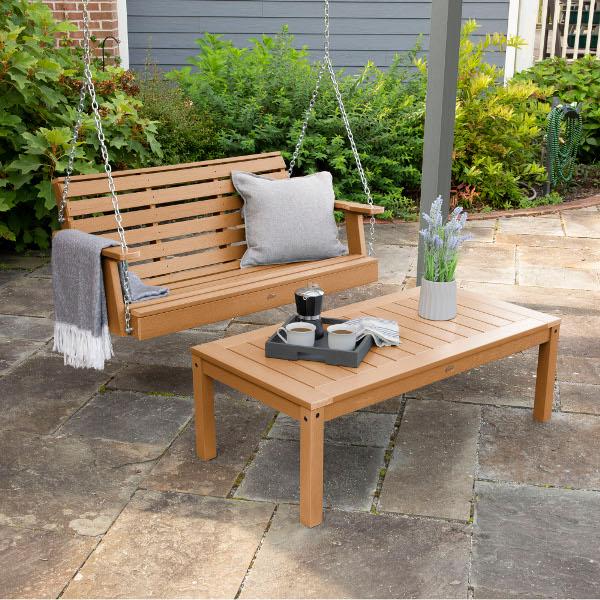 Weatherly 4ft Swing and Coffee Table Swing &amp; Coffee Table