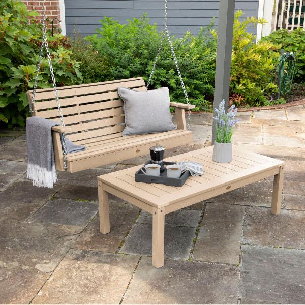 Weatherly 4ft Swing and Coffee Table Swing &amp; Coffee Table
