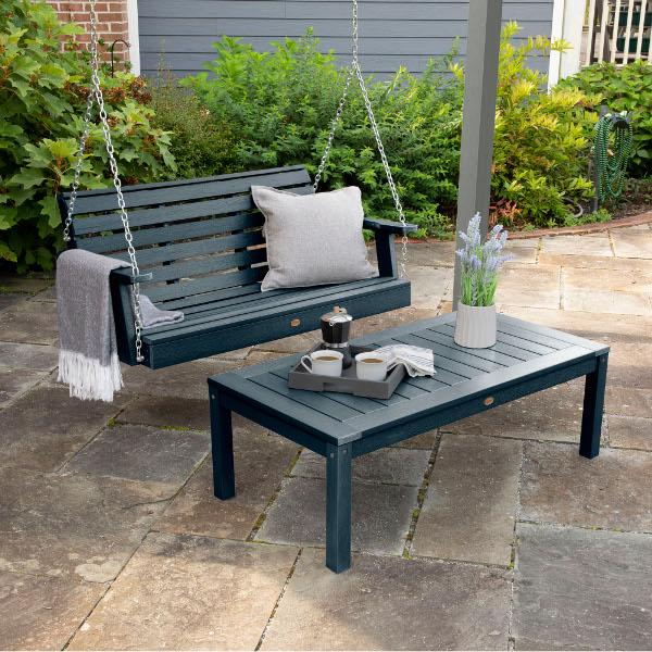 Weatherly 4ft Swing and Coffee Table Swing &amp; Coffee Table