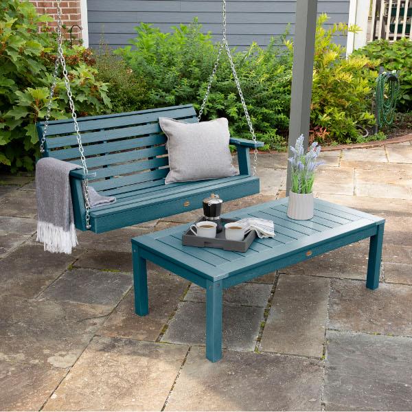 Weatherly 4ft Swing and Coffee Table Swing &amp; Coffee Table