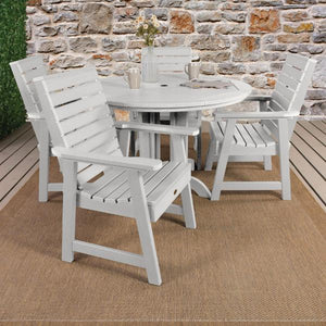 Weatherly 5pc Round Dining Height Table Set Dining Set