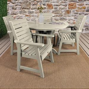 Weatherly 5pc Round Dining Height Table Set Dining Set