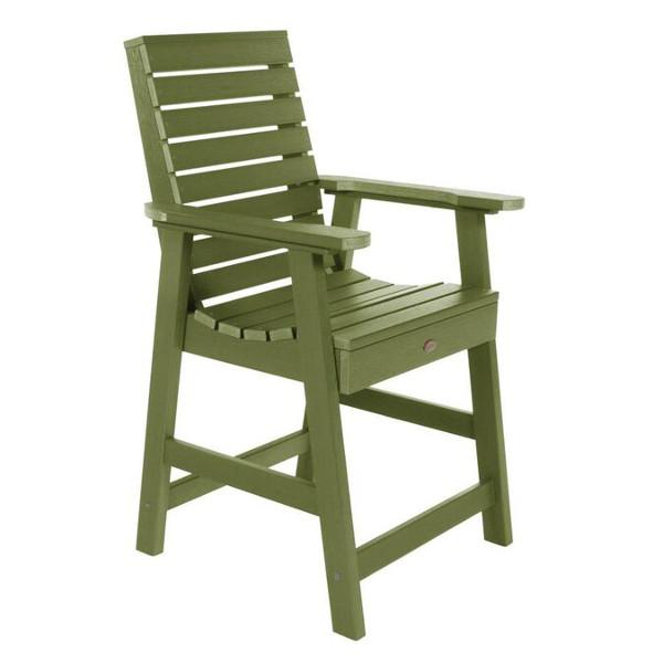 Weatherly 5pc Square Counter Height Outdoor Dining Set Dining Set