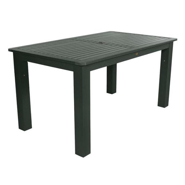 Weatherly 7pc Rectangular Counter Height Outdoor Dining Table and Chair Set Dining Set