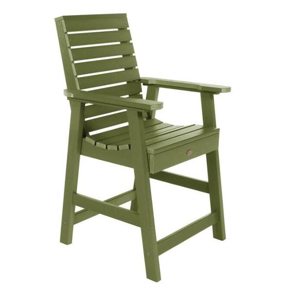 Weatherly 7pc Rectangular Counter Height Outdoor Dining Table and Chair Set Dining Set