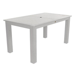 Weatherly 7pc Rectangular Counter Height Outdoor Dining Table and Chair Set Dining Set