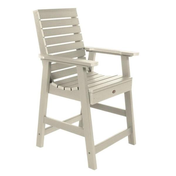 Weatherly 7pc Rectangular Counter Height Outdoor Dining Table and Chair Set Dining Set