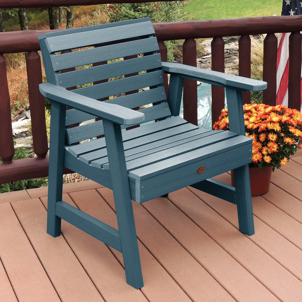 Weatherly Outdoor Garden Chair Chair Black