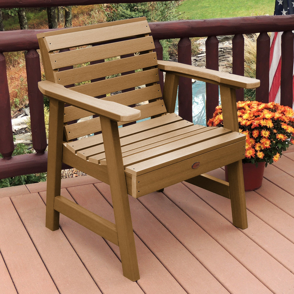 Weatherly Outdoor Garden Chair Chair Black