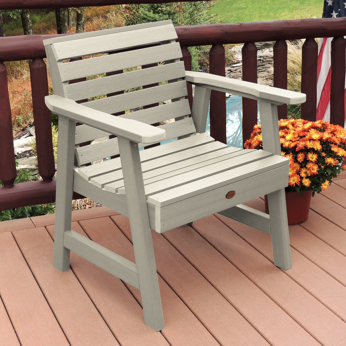 Weatherly Outdoor Garden Chair Chair Black