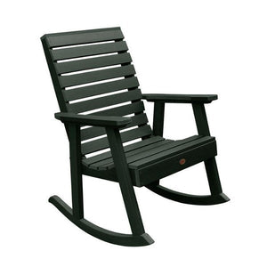 Weatherly Outdoor Rocking Chair Rocking Chair Charleston Green
