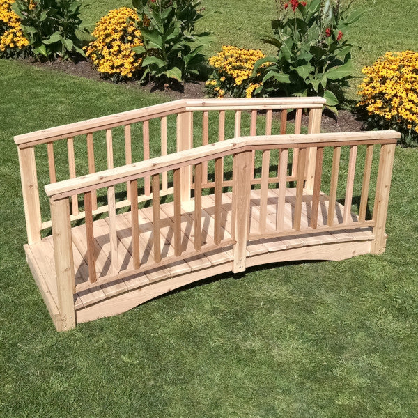 Western Red Cedar Baluster Bridge Bridge 3'  x  8' / Unfinished