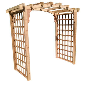 Western Red Cedar Cambridge Arbor Porch Swing Stand 4ft / Unfinished