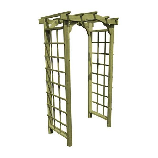 Western Red Cedar Madison Arbor - The Charming Bench Company