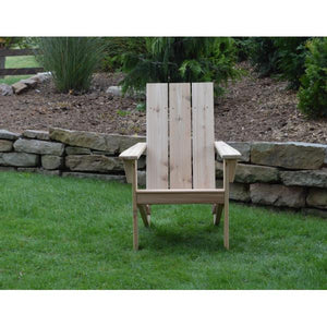 Western Red Cedar Modern Adirondack Chair Adirondack Chair