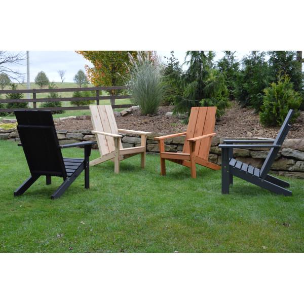 Western Red Cedar Modern Adirondack Chair Adirondack Chair