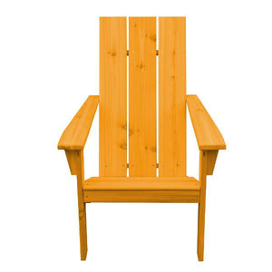 Western Red Cedar Modern Adirondack Chair Adirondack Chair