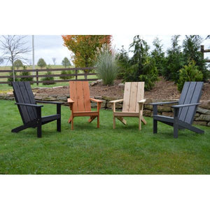 Western Red Cedar Modern Adirondack Chair Adirondack Chair