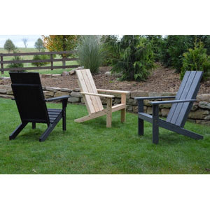 Western Red Cedar Modern Adirondack Chair Adirondack Chair