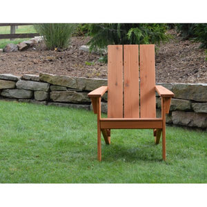Western Red Cedar Modern Adirondack Chair Adirondack Chair