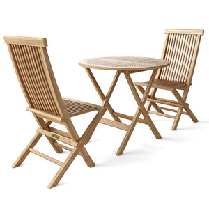Windsor Classic 3-Pieces Folding Bistro Set Dining Set