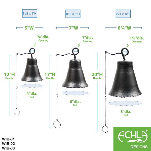 Wrought Iron Bell Bell