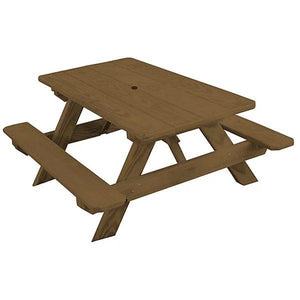 Yellow Pine Kids Picnic Table - The Charming Bench Company