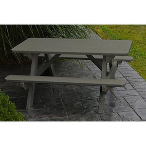 Yellow Pine Kids Picnic Table - The Charming Bench Company