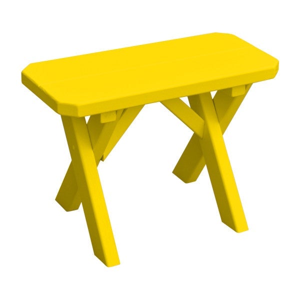 Yellow Pine Picnic Crossleg Bench Picnic Bench