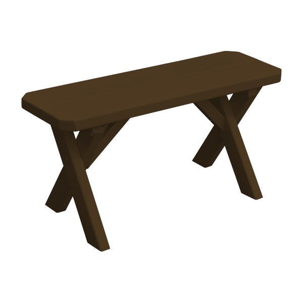 Yellow Pine Picnic Crossleg Bench Picnic Bench