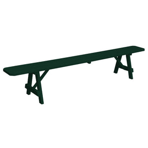 Yellow Pine Traditional Backless Bench – Size 5ft, 6ft, 8ft Picnic Bench