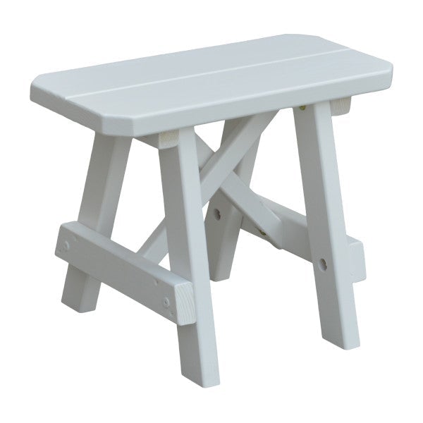Yellow Pine Traditional Bench Only Picnic Bench