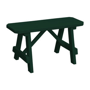 Yellow Pine Traditional Bench Only Picnic Bench